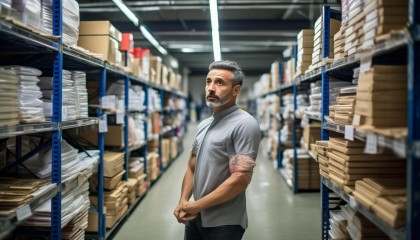 当所有商品都录入完毕后，下一步就是设置仓