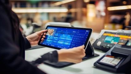 接着说说销售部分吧。每当有顾客购买商品时