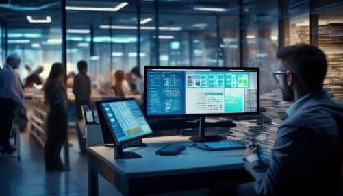 还有啊，对于财务部门来说，进销存管理系统