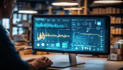 而且啊，这软件还能帮你分析销售数据呢。比