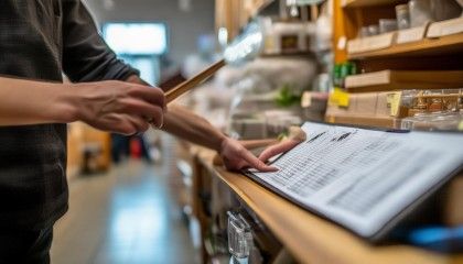 当商品信息都准备好了之后，就可以开始记录