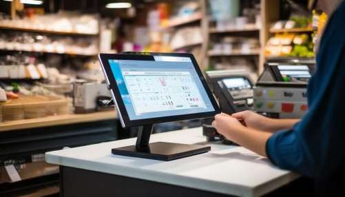 比如说吧，当你进货时，只需要在系统里输入