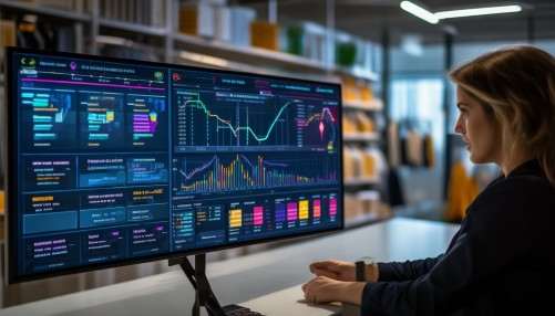 其次，这个系统还能让你随时掌握库存情况。