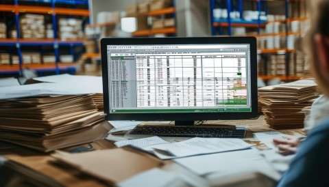 以前很多企业都是靠人工记账、Excel表