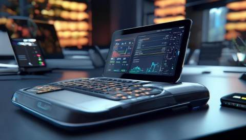 而且它还支持手机和电脑同步使用，数据实时