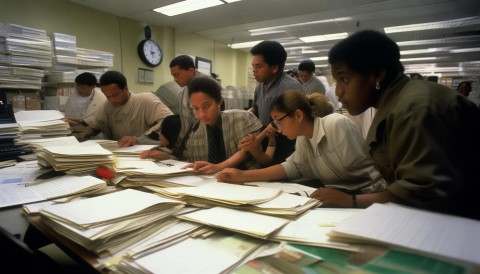 以前啊，很多小企业都是靠人工记账，或者是