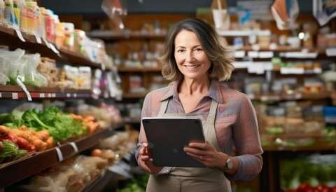 比如说你开了一家小超市，每天都要进货、上