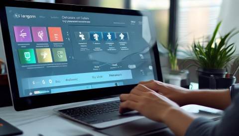 再者，它还能处理采购订单。你可以在线创建