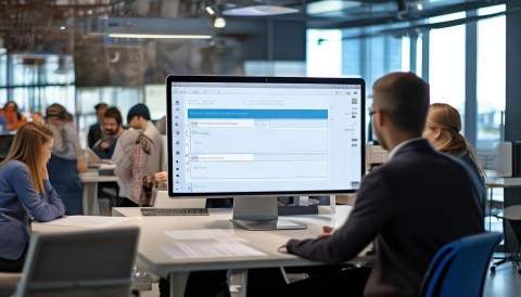 比如说吧，你公司要买一批打印机，从最开始