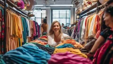 比如你开了一家服装店，每天要进货、上架、