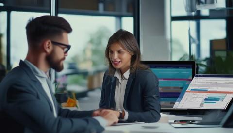 其次，销售管理。从客户下单到发货、收款，