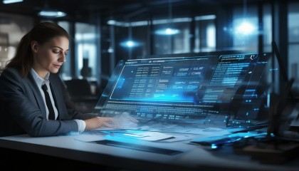 其次，它能提高工作效率。以前你要找某个产