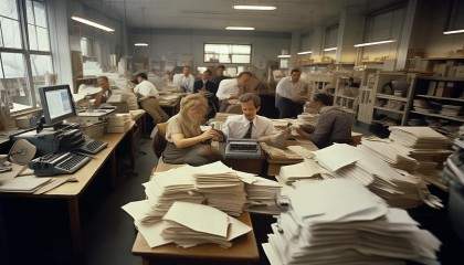 以前没有这种软件的时候，很多企业都是靠人