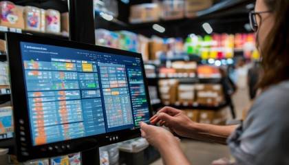 零售行业
商家需要管理大量的商品库存，