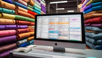 比如说吧，你今天刚进了一批新布料，颜色、