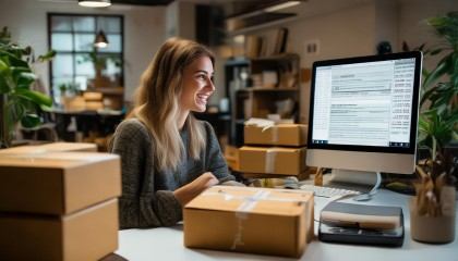 一个做淘宝的卖家，每天要处理上百个订单，