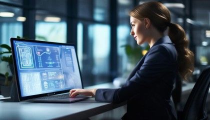 想象一下，你坐在办公室里，轻轻一点鼠标，