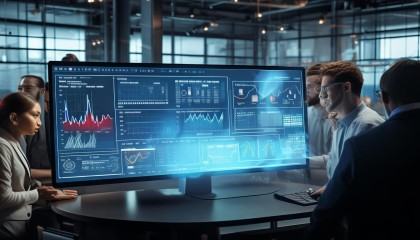 还有就是数据分析这块儿，悟空进销存做得也