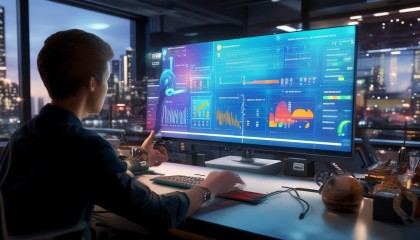 最让我满意的是它的数据分析功能。很多系统