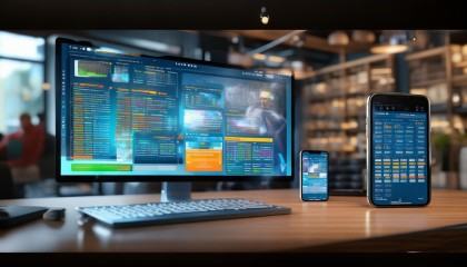 而且它支持手机和电脑双端使用，出门在外也