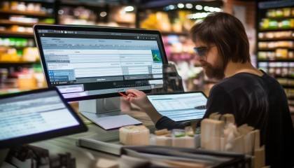 还有就是它的进货和销售流程，整个过程非常