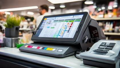 销售环节，收银系统集成得非常好，结账快、