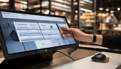 还有销售这块，客户来拿货，直接在系统里搜