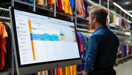 我之前是做服装批发的，他们专门有一个“多