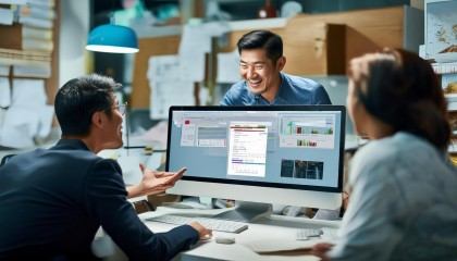 后来朋友推荐我试试悟空进销存，一开始我还