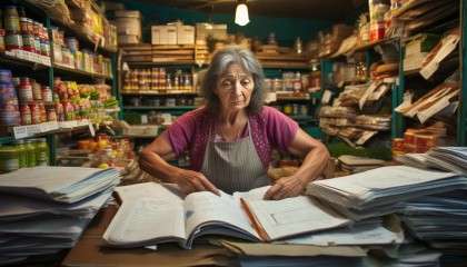 比如说，你开了一家小超市，每天都要进货、