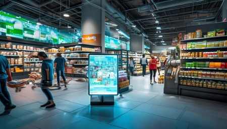 还有就是，现在很多超市都在尝试线上线下结