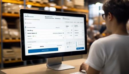 进货的时候，点击“采购入库”模块，选择供