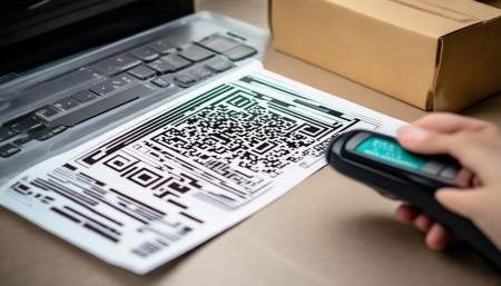 第三步，打印条码标签。系统会自动生成条形