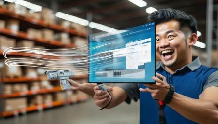 值得一提的是，悟空进销存还支持扫码录入商