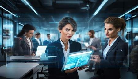 而且它还支持多用户同时在线操作，老板、采