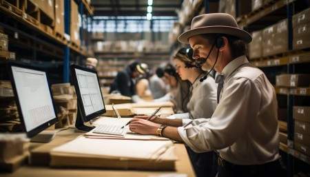 以前进货是不是都是手写单子，然后让员工登