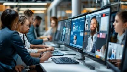 除此之外，它还支持多用户协同操作。比如你