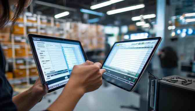 再来说说效率问题。手工记录库存不仅容易出