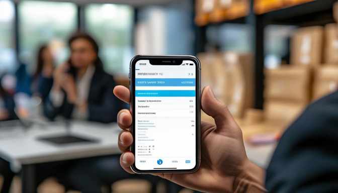 但如果你用了进销存系统，就可以直接在手机