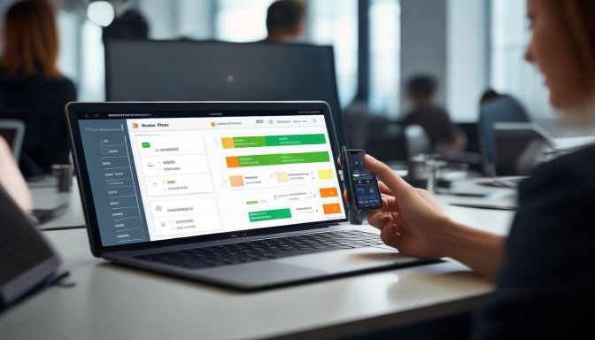 现在的系统大多支持手机App或微信小程序