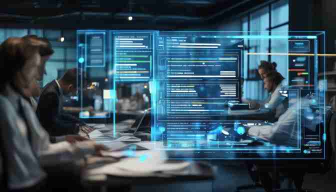 说白了，就是把以前那些纸质单据、口头沟通