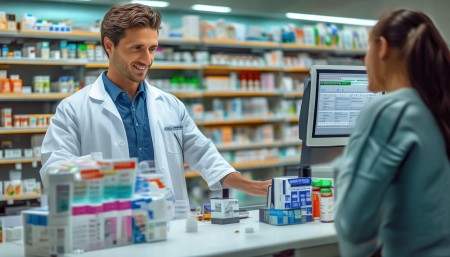 还有就是，有了准确的库存数据，顾客来买药