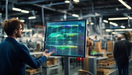 更重要的是，系统还能追踪每一批产品的生产