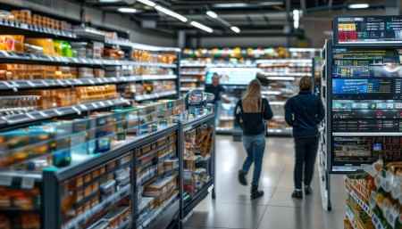 说实话啊，现在的超市经营越来越讲究效率和