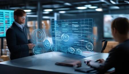 有了系统之后，所有环节都可以实时更新。采