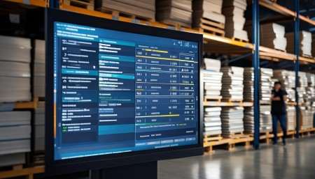 以前我们都是靠人去盘点，一个月一次，效率