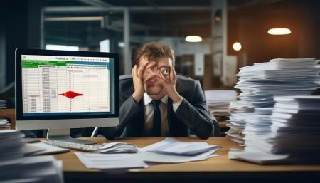 人工操作难免会出错，尤其是在处理大量数据