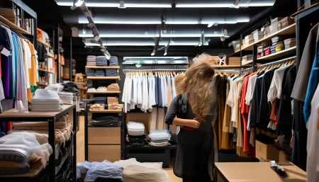 举个例子，如果你是个服装店主，每天都要进