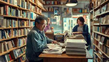 我自己的书店大概有3000多册书，刚开始