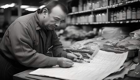 以前没有系统的时候，超市老板每天都要拿着